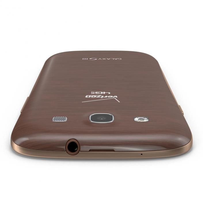 3D Samsung Galaxy S III Brown