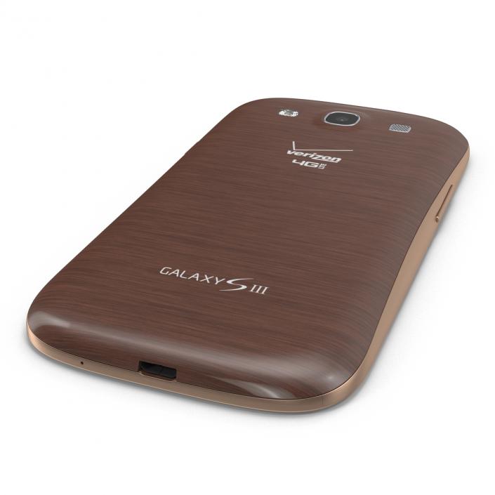 3D Samsung Galaxy S III Brown