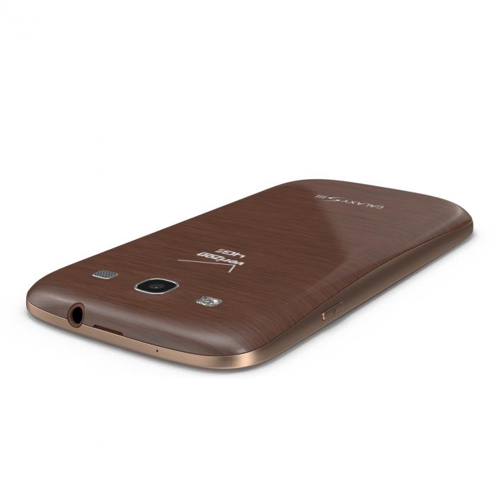 3D Samsung Galaxy S III Brown