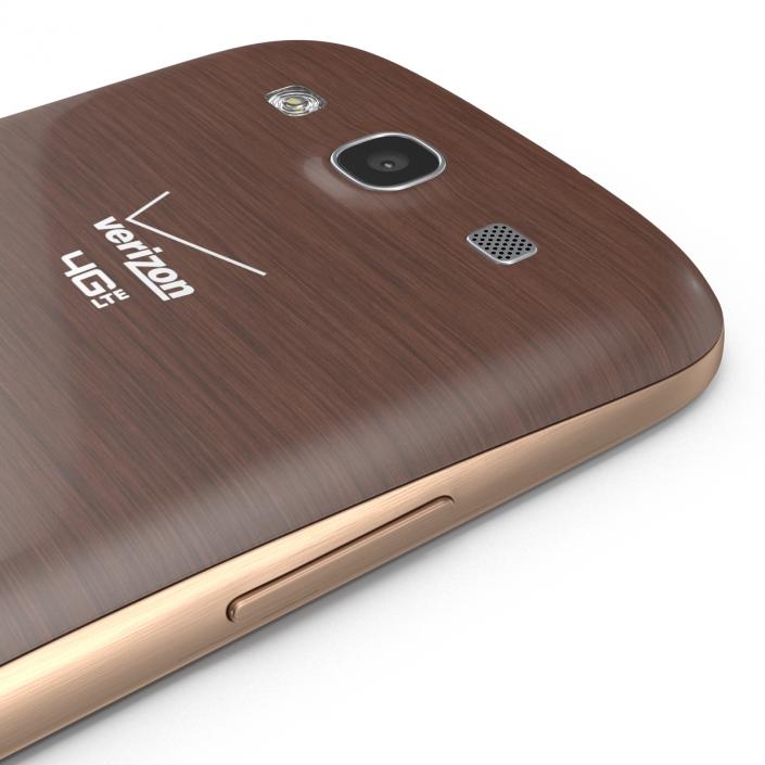 3D Samsung Galaxy S III Brown