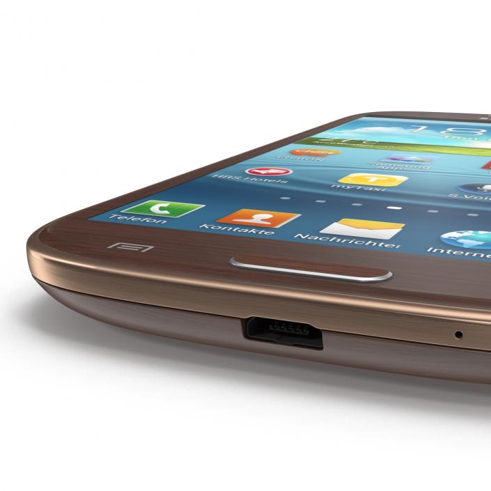 3D Samsung Galaxy S III Brown