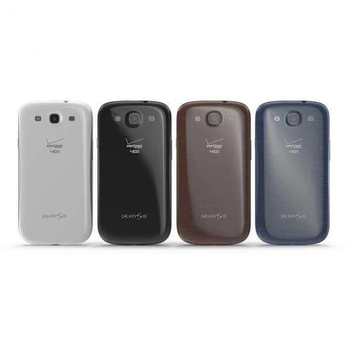 Samsung Galaxy S III Set 3D model