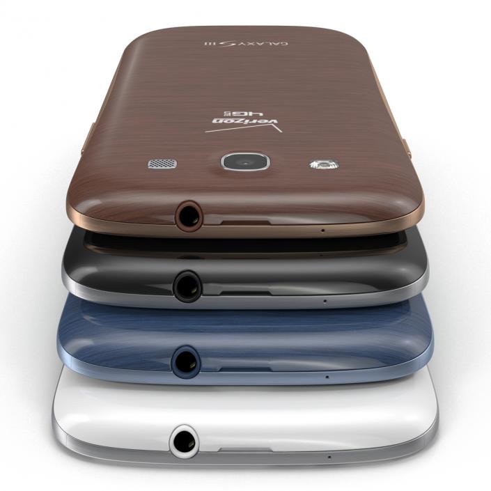 Samsung Galaxy S III Set 3D model