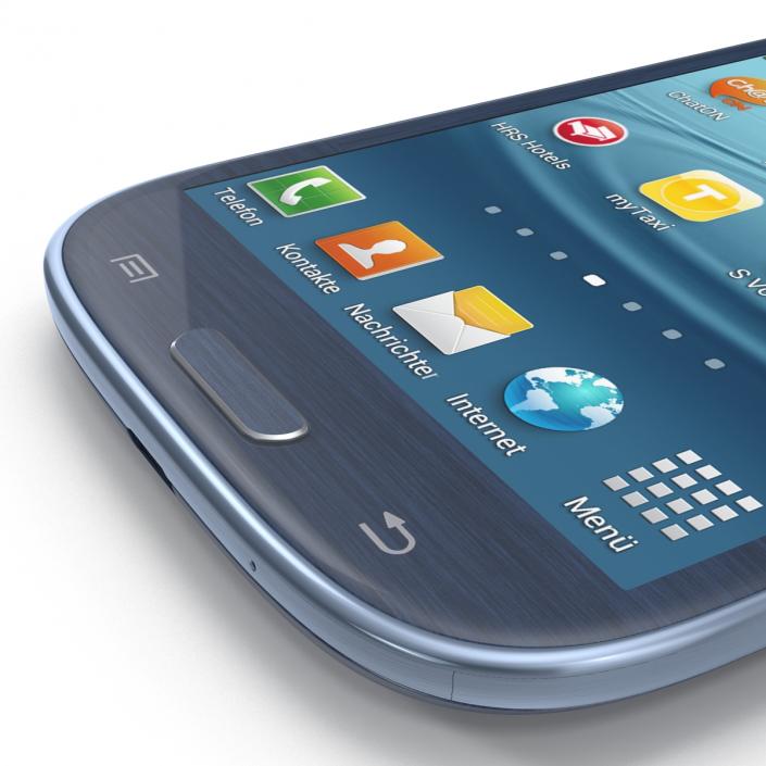 Samsung Galaxy S III Set 3D model