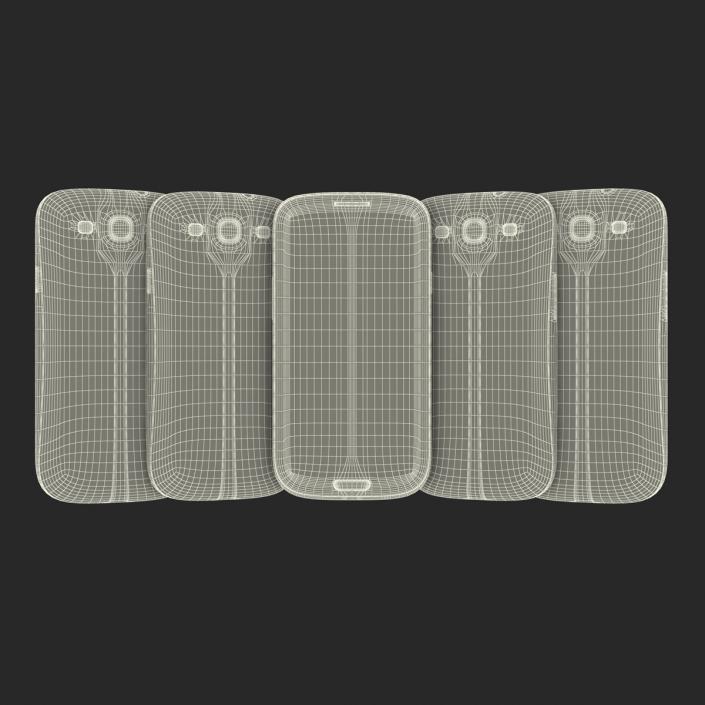 Samsung Galaxy S III Set 3D model