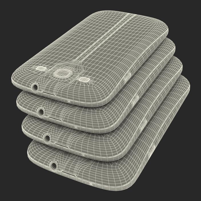 Samsung Galaxy S III Set 3D model