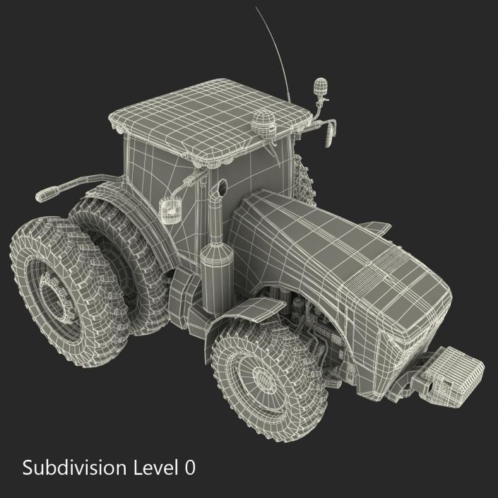 Tractor John Deere 8285R 3D model