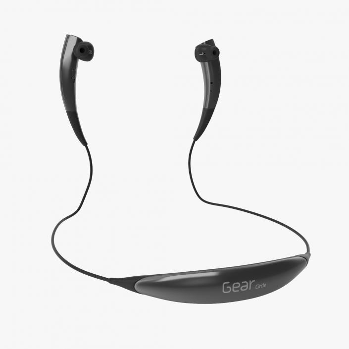 3D Bluetooth Headset Samsung Gear Circle Black model