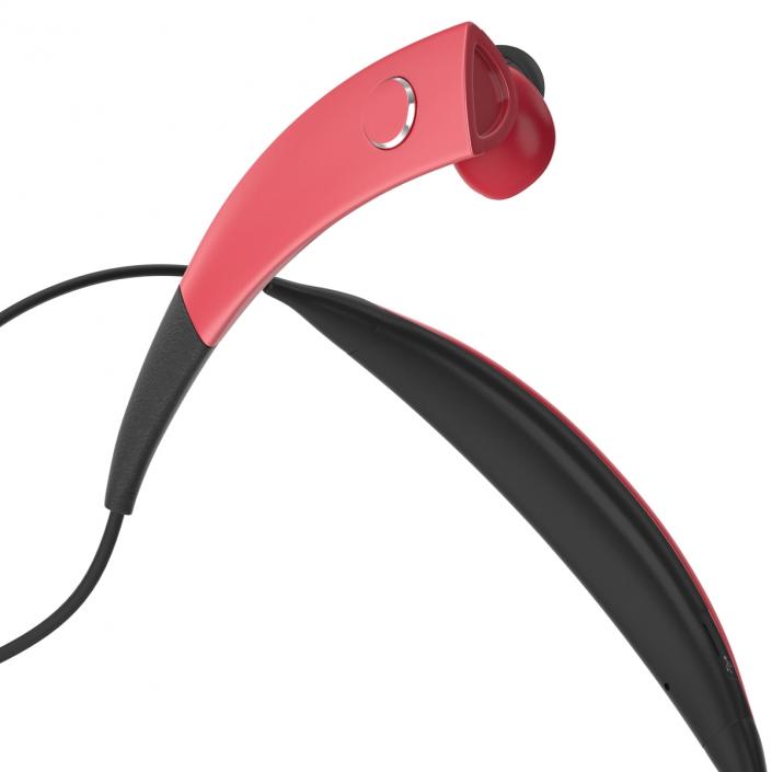 Bluetooth Headset Samsung Gear Circle Pink 3D