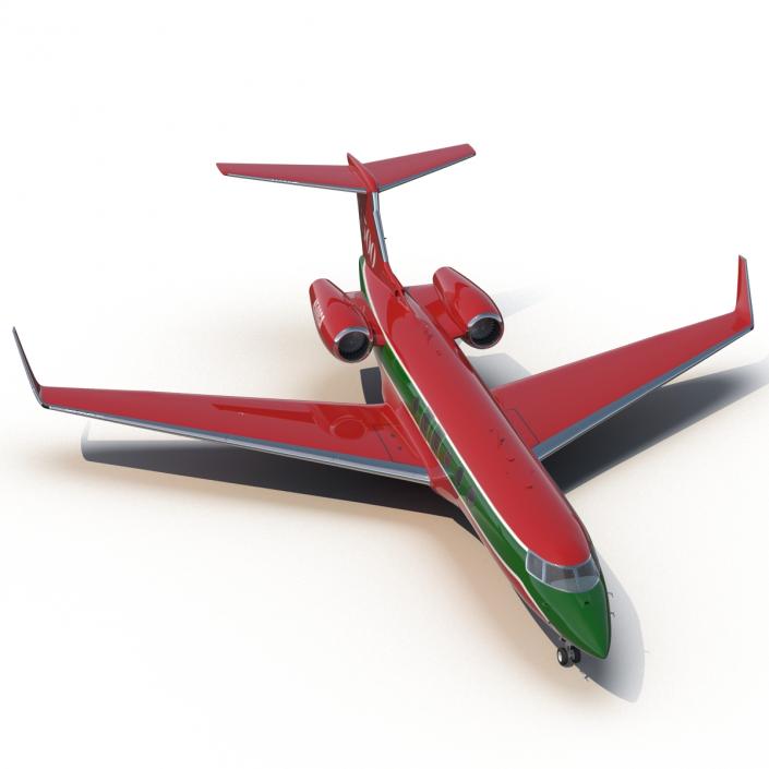 3D model Business Jet Gulfstream G500 2