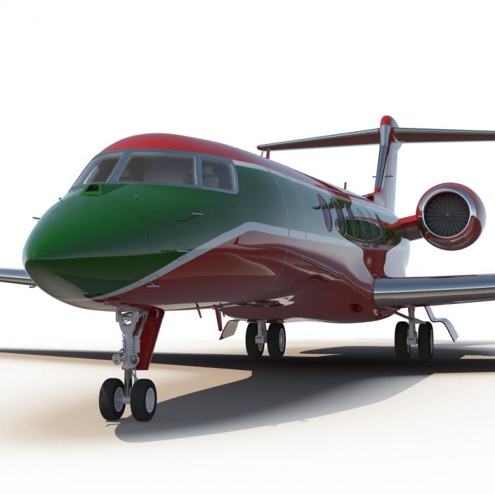 3D model Business Jet Gulfstream G500 2