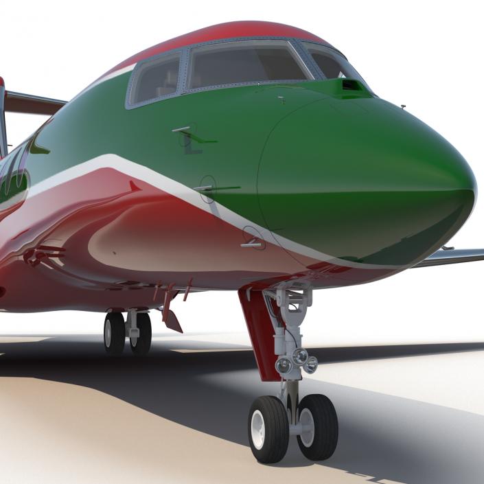 3D model Business Jet Gulfstream G500 2