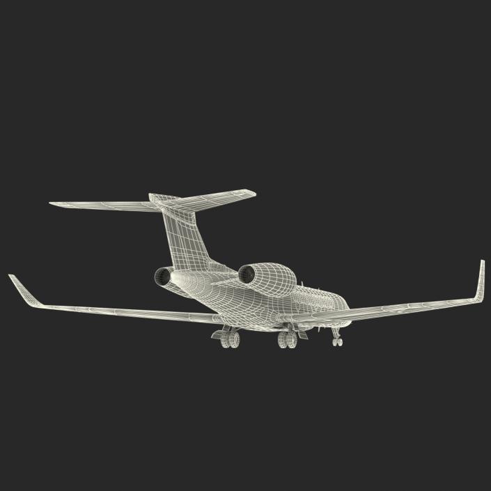 3D model Business Jet Gulfstream G500 2