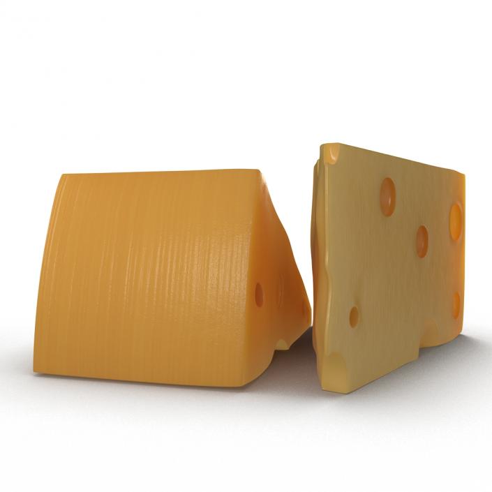 Cheese Wedge 2 3D model