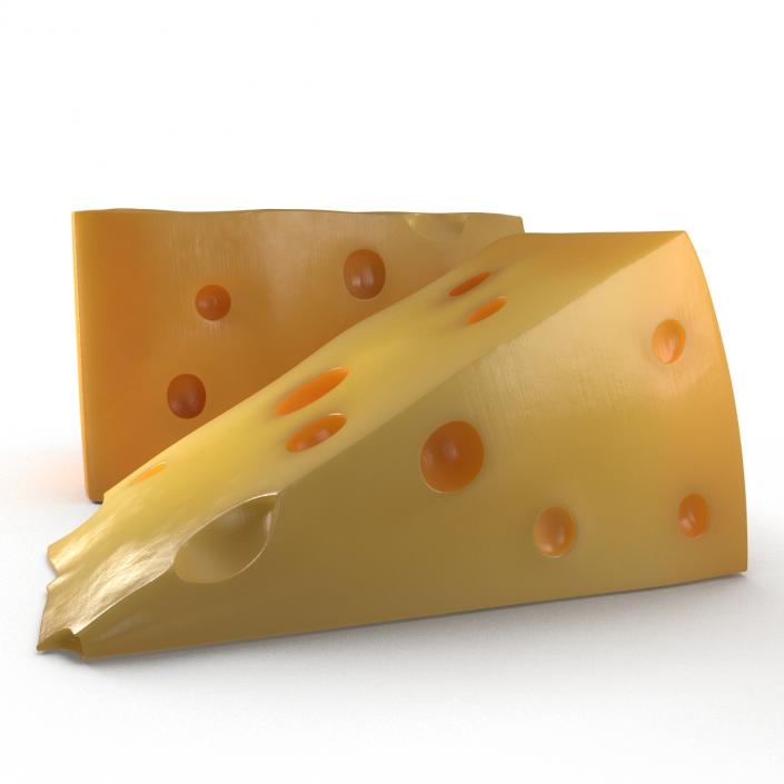 Cheese Wedge 2 3D model