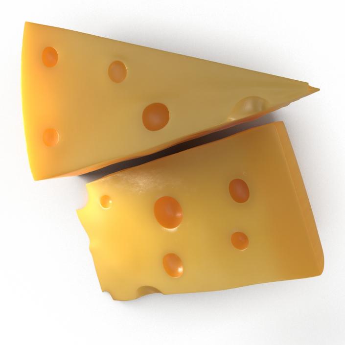 Cheese Wedge 2 3D model