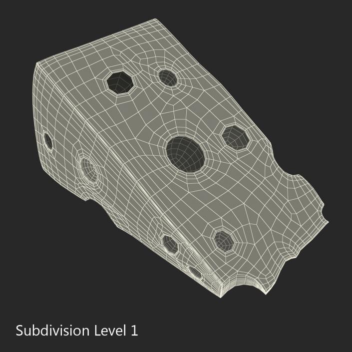 Cheese Wedge 2 3D model