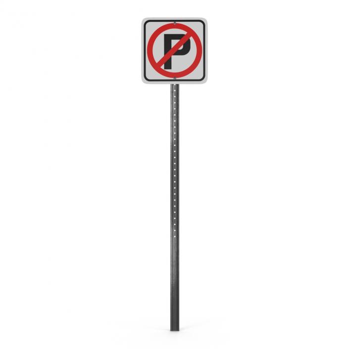 No Parking Sign 2 3D