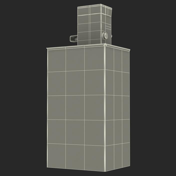 3D Classic Newspaper Box Gray