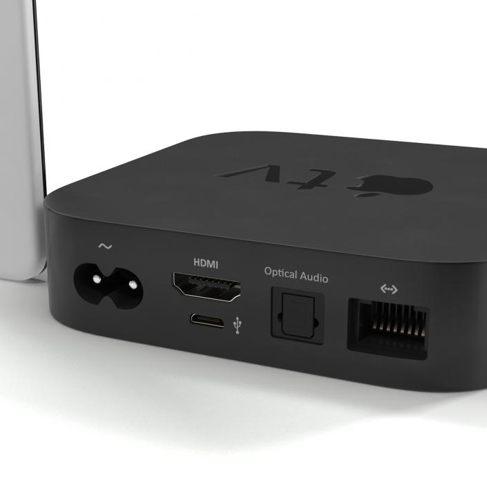 3D New Apple TV 2015 Set