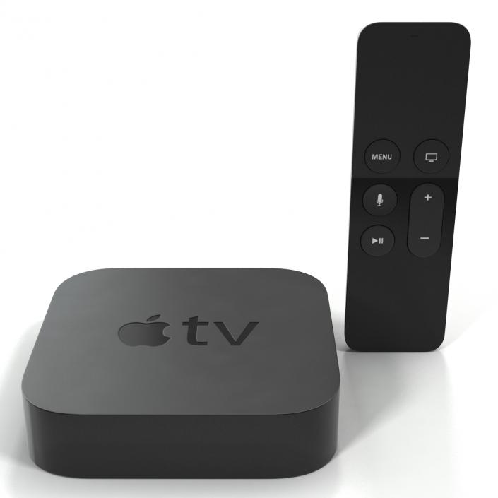 3D New Apple TV 2015 Set