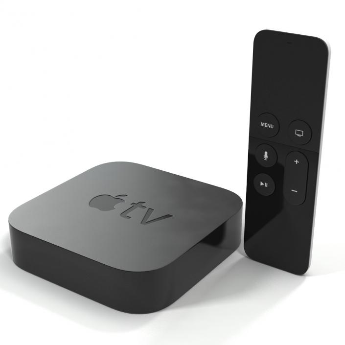 3D New Apple TV 2015 Set