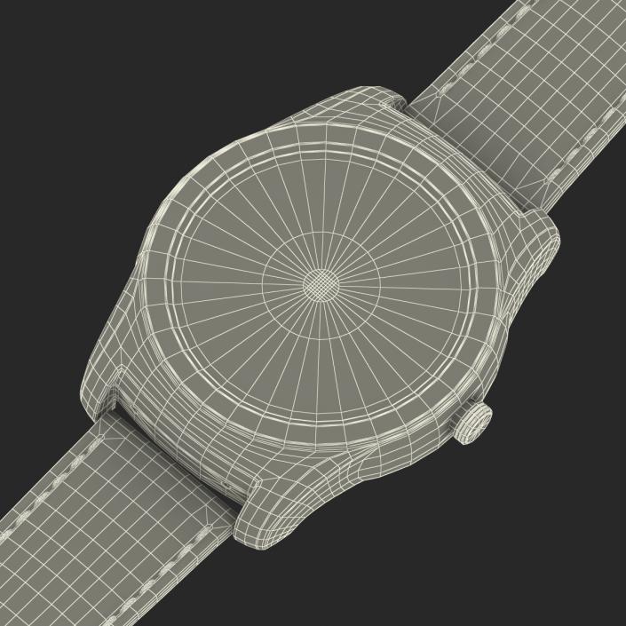 3D model LG Watch Urbane Gold