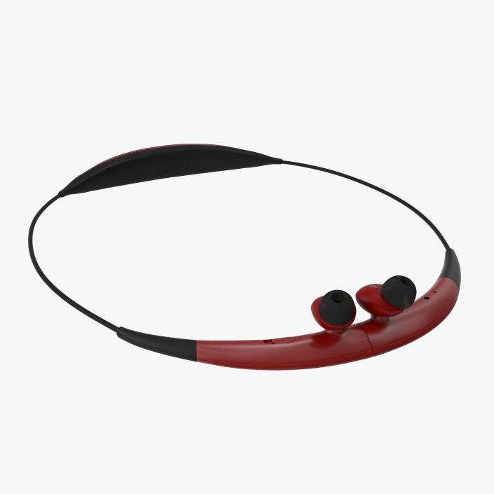 3D Bluetooth Headset Samsung Gear Circle Folded Red model