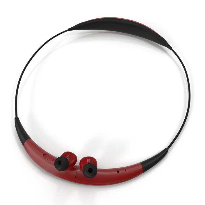 3D Bluetooth Headset Samsung Gear Circle Folded Red model