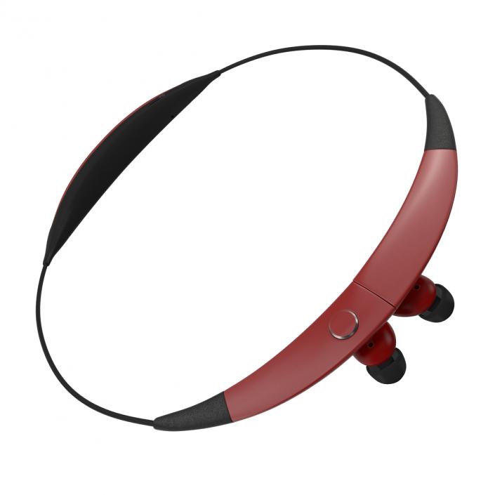 3D Bluetooth Headset Samsung Gear Circle Folded Red model