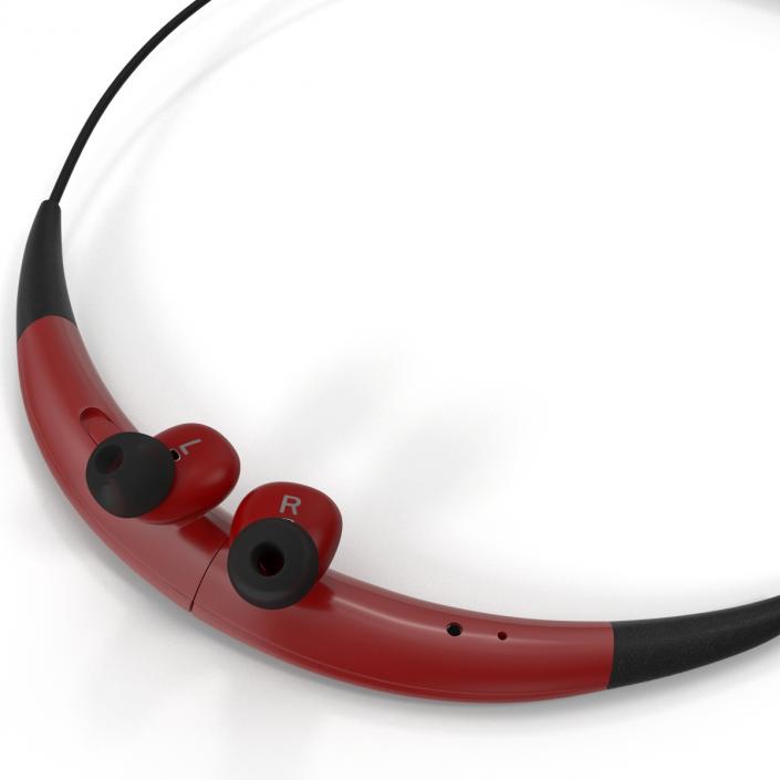 3D Bluetooth Headset Samsung Gear Circle Folded Red model