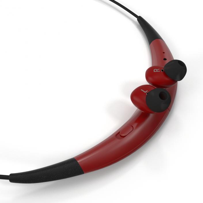 3D Bluetooth Headset Samsung Gear Circle Folded Red model