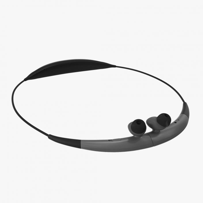 3D Bluetooth Headset Samsung Gear Circle Folded Silver