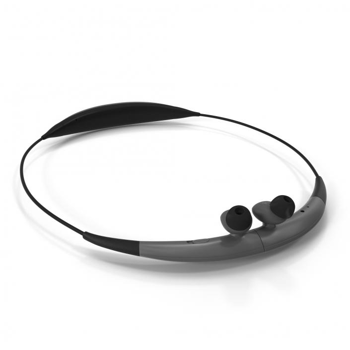 3D Bluetooth Headset Samsung Gear Circle Folded Silver