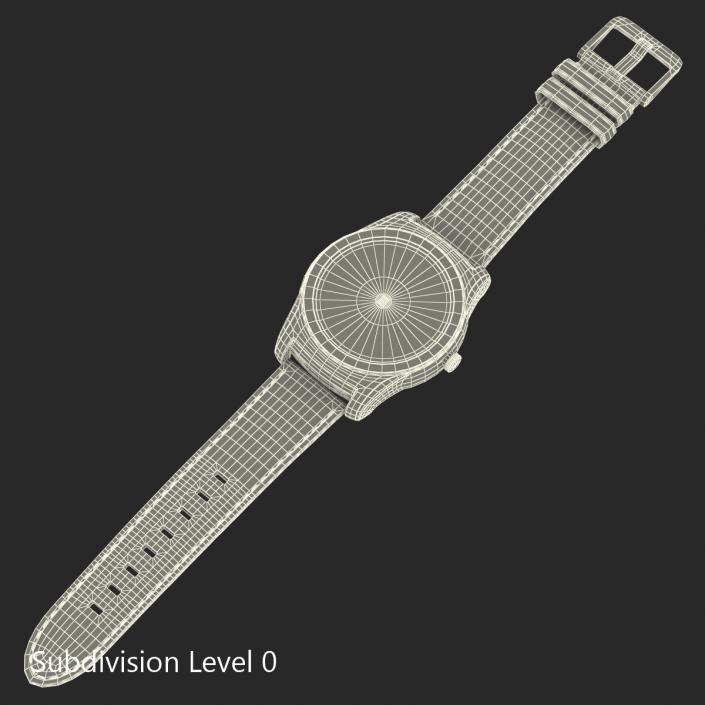 3D model LG Watch Urbane Gold