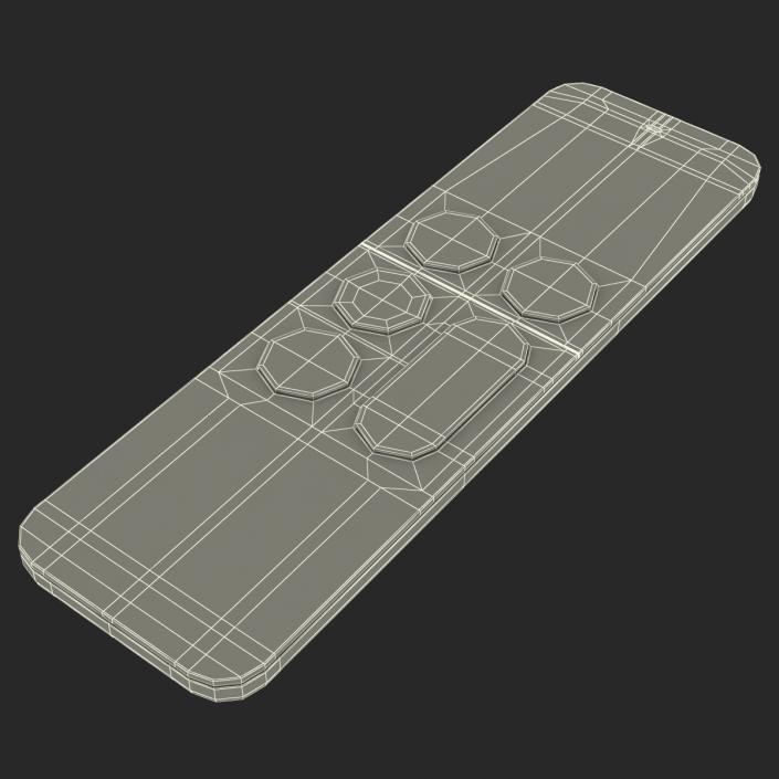 3D model Apple TV Remote