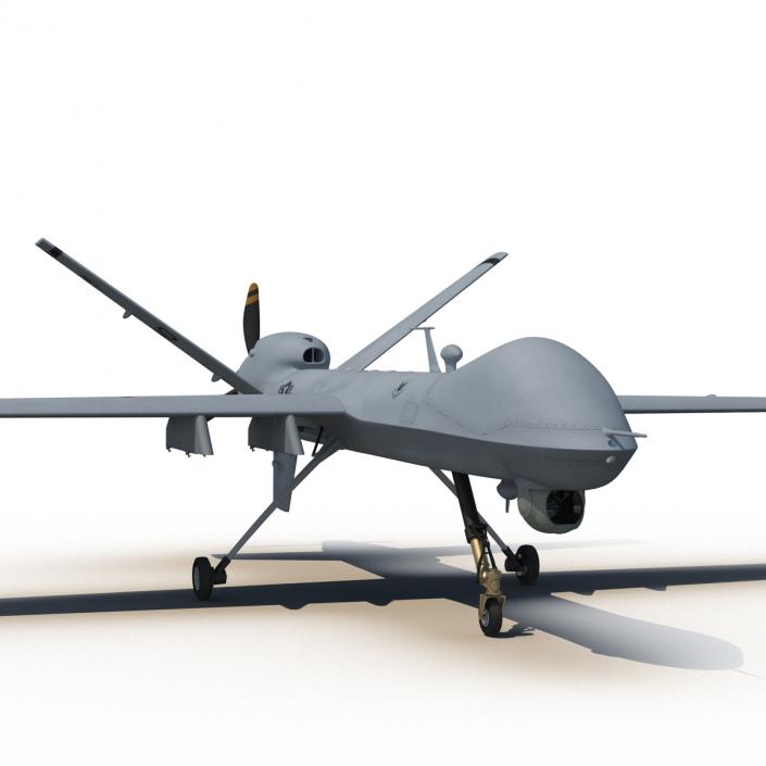 3D Unmanned Combat Air Vehicle MQ 9 Reaper UAV model