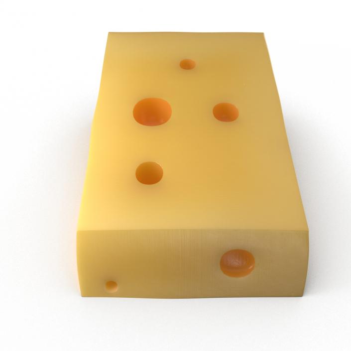 Cheese Wedge 3 3D model