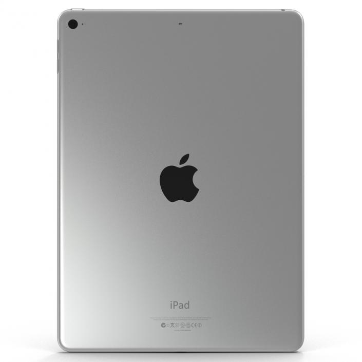 3D model iPad Pro Silver
