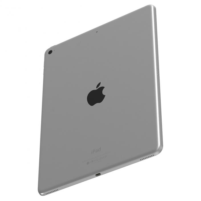 3D model iPad Pro Silver