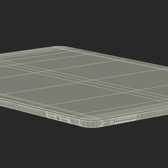 3D model iPad Pro Silver