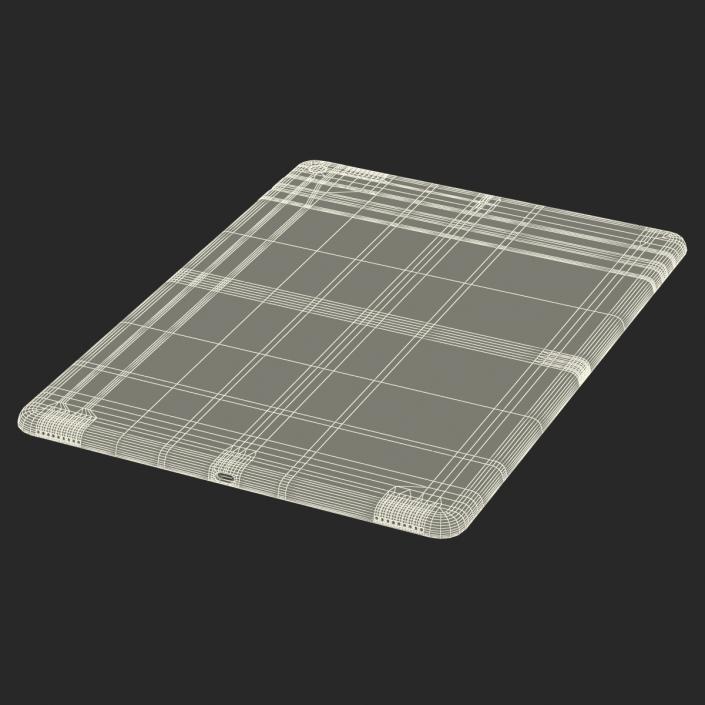 3D model iPad Pro Silver