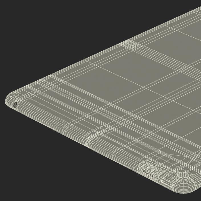 3D model iPad Pro Silver