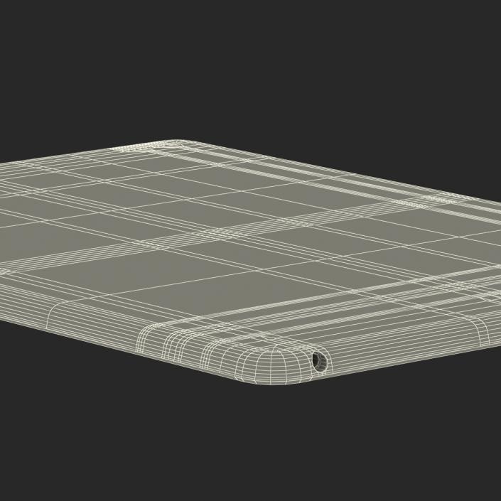 3D model iPad Pro Silver