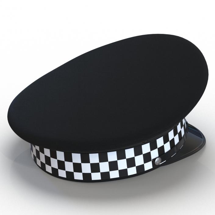 3D model Uk Police Cap 3