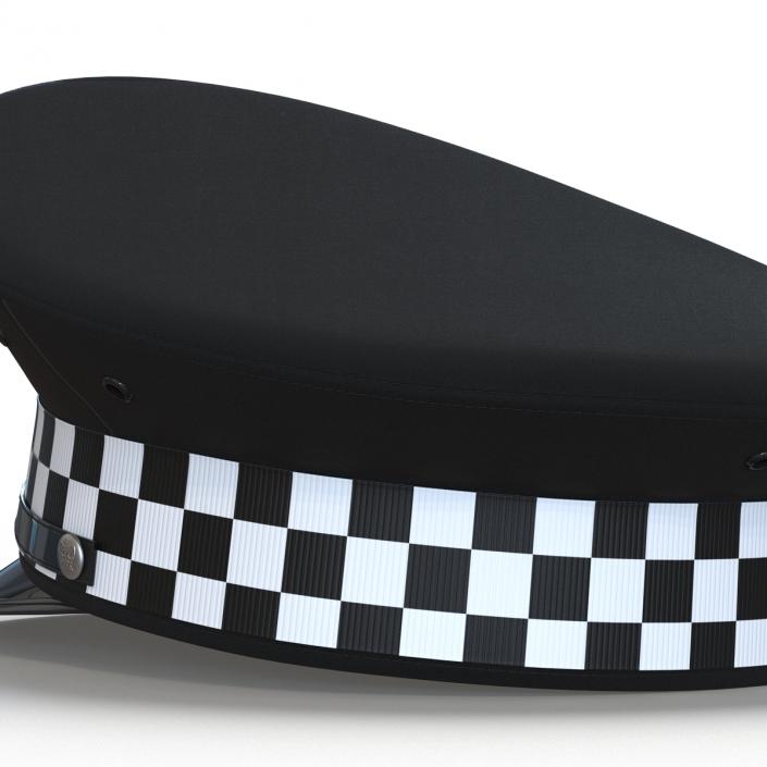 3D model Uk Police Cap 3