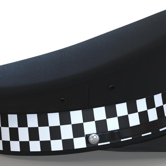 3D model Uk Police Cap 3