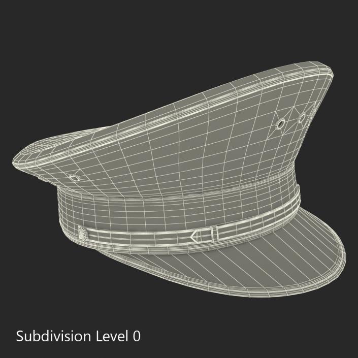 3D model Uk Police Cap 3