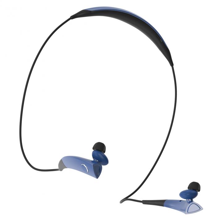 3D Bluetooth Headset Samsung Gear Circle Blue Set