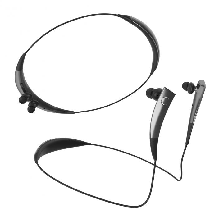 Bluetooth Headset Samsung Gear Circle Black Set 3D